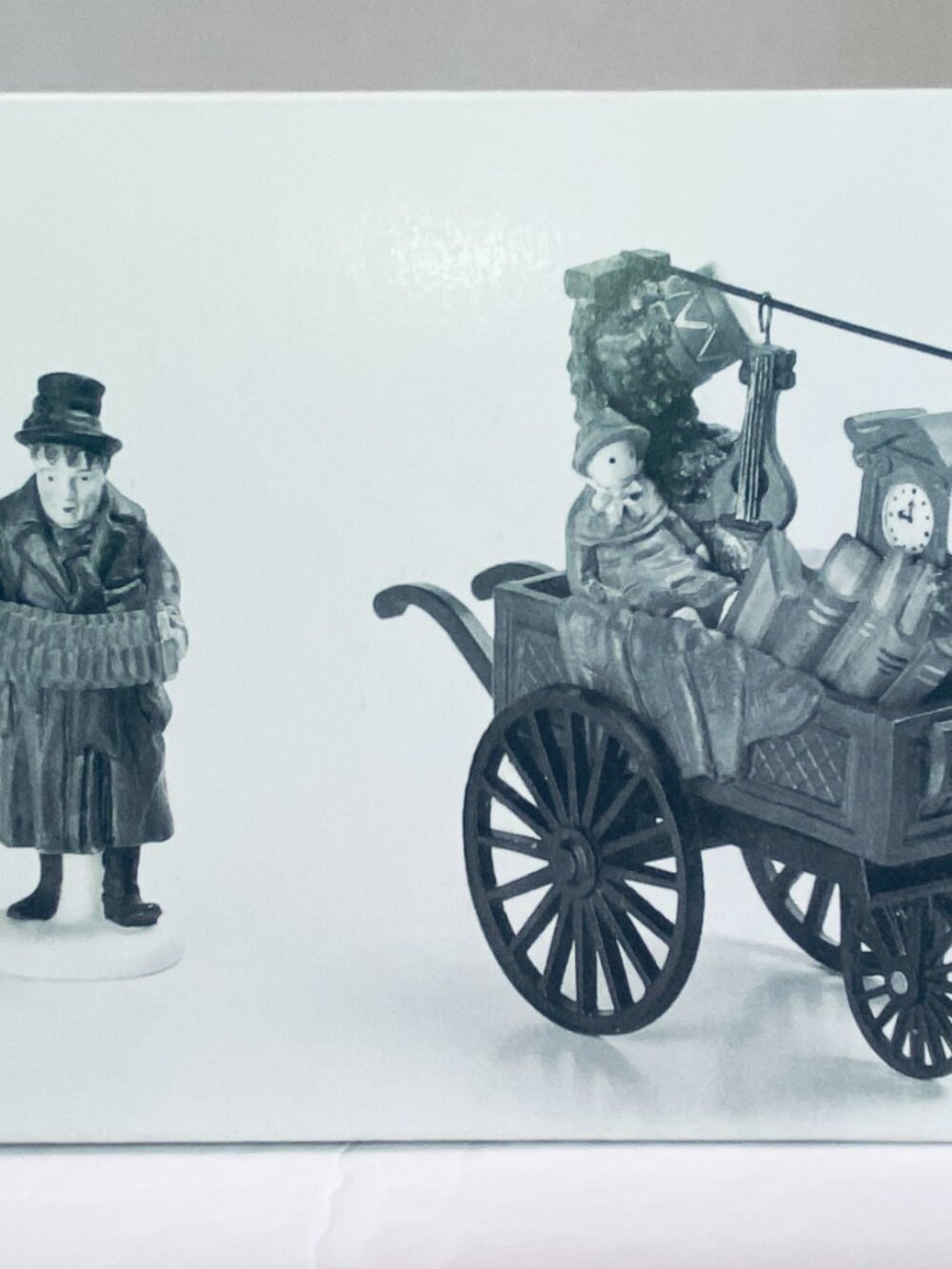 Dept 56 CHELSEA MARKET CURIOSITIES MONGER & CART 58270 Dickens Vill 1998 Ret,box